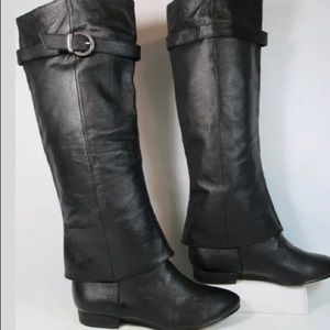 Chinese Laundry Black Knee High Boots 7.5
